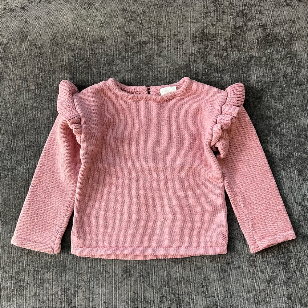 Jamie Kay Flutter Knit Sweater Size 6-12 Months
